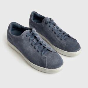 Peter Millar Crown Crafted Men's 11.5 Navy Vantage Lite Suede Sneaker MSRP $225